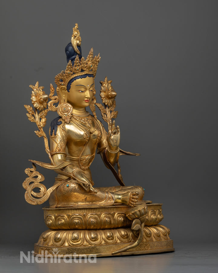 Green Tara Statue | Buddhist Art and Spirituality