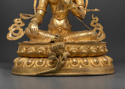Green Tara Statue | Buddhist Art and Spirituality