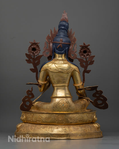 Green Tara Statue | Buddhist Art and Spirituality