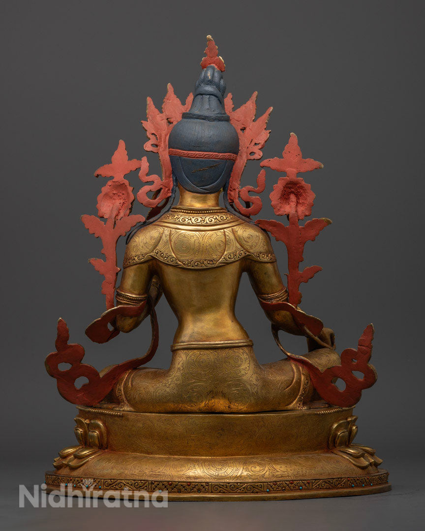 green tara statue: The Goddess of Compassion