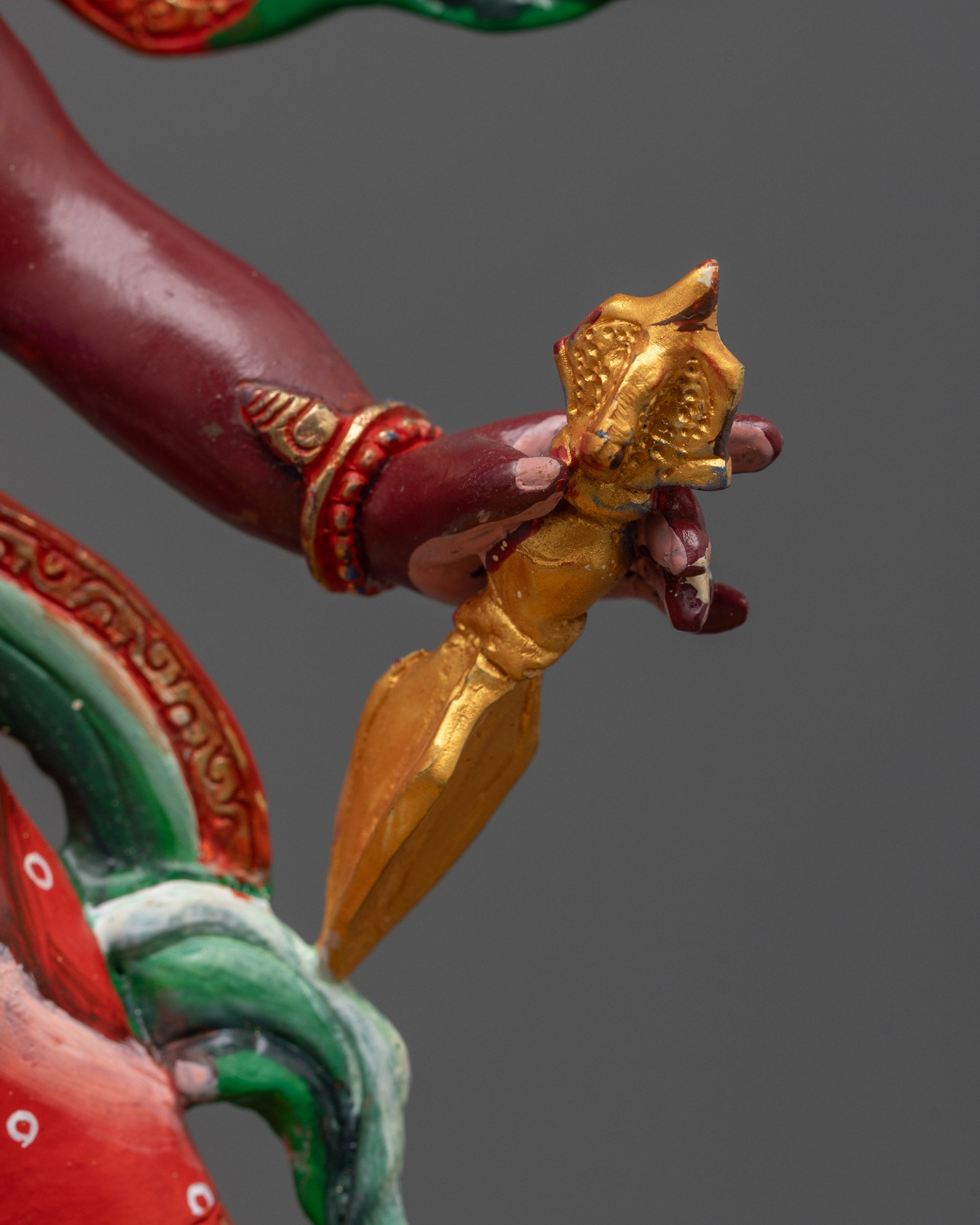Dorje Drollo Statue | Handmade Copper Sculpture