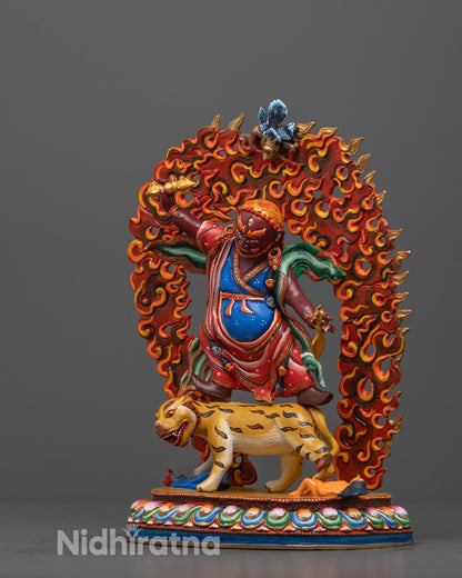 Dorje Drollo Statue | Handmade Copper Sculpture