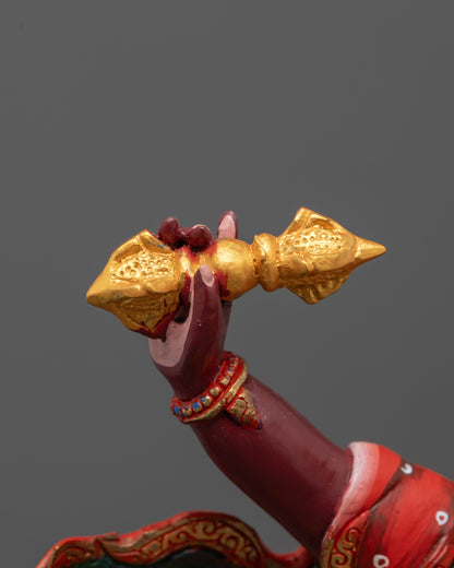 Dorje Drollo Statue | Handmade Copper Sculpture