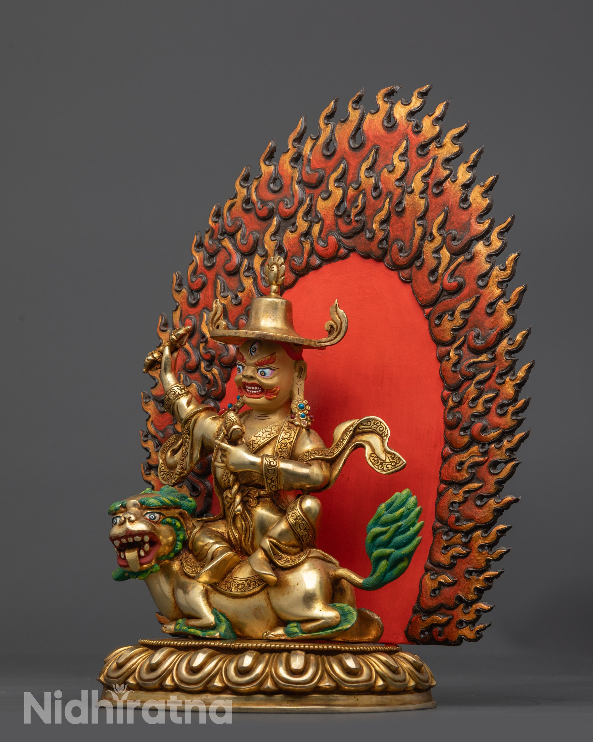 Dorje Legpa Statue | Tibetan Dharma Protector for Meditation & Rituals