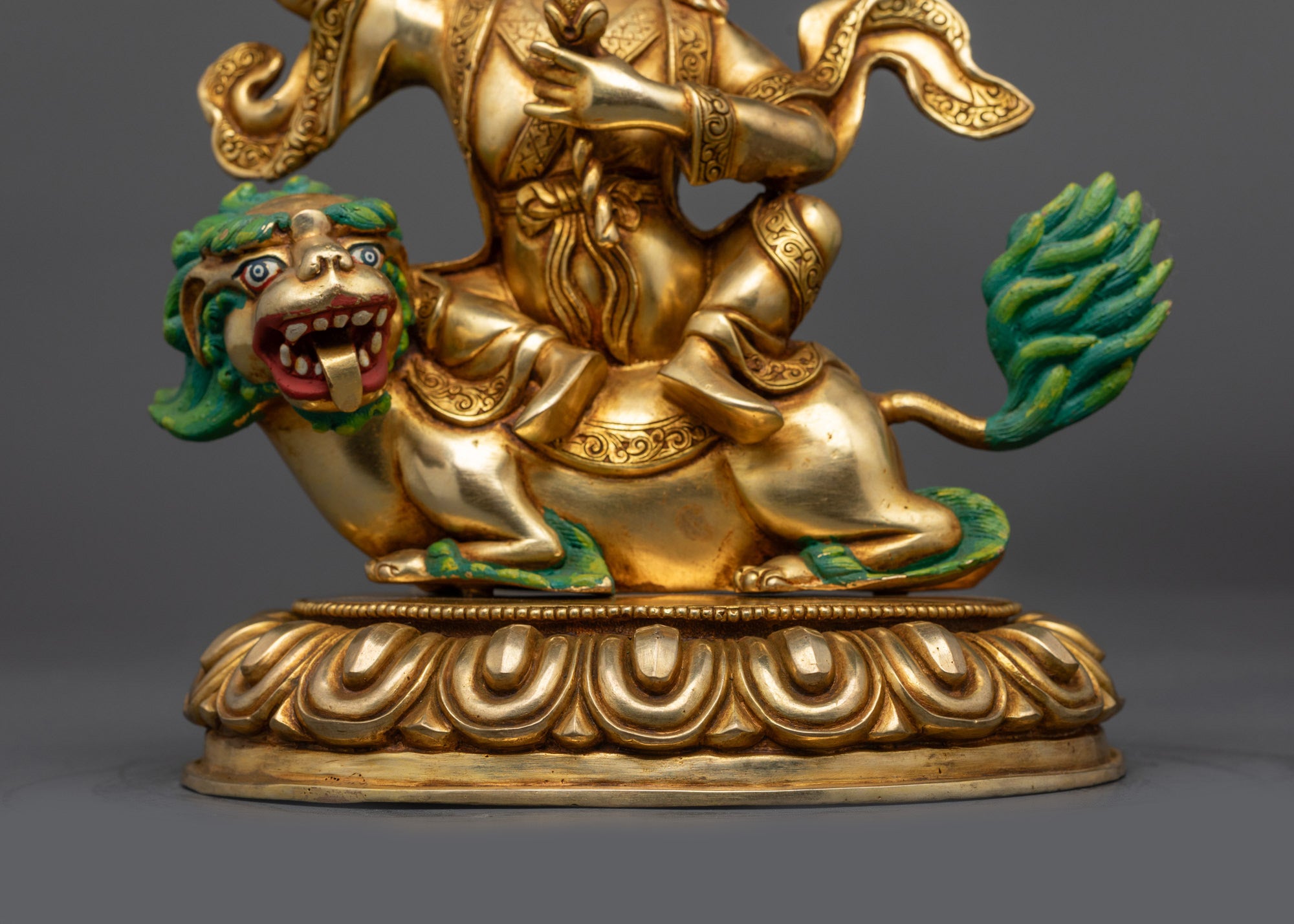 Dorje Legpa Statue | Tibetan Dharma Protector for Meditation & Rituals