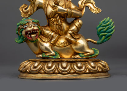 Dorje Legpa Statue | Tibetan Dharma Protector for Meditation & Rituals
