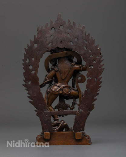Oxidized Dorje Phagmo Statue | Wisdom Dakini