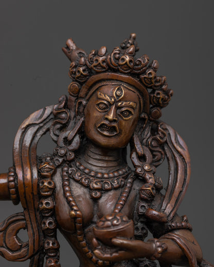 Oxidized Dorje Phagmo Statue | Wisdom Dakini