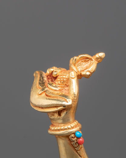 Nepalese Troma Nagmo Sculpture | Hand-Carved Fierce Dakini Statue