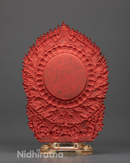 Nepalese Troma Nagmo Sculpture | Hand-Carved Fierce Dakini Statue