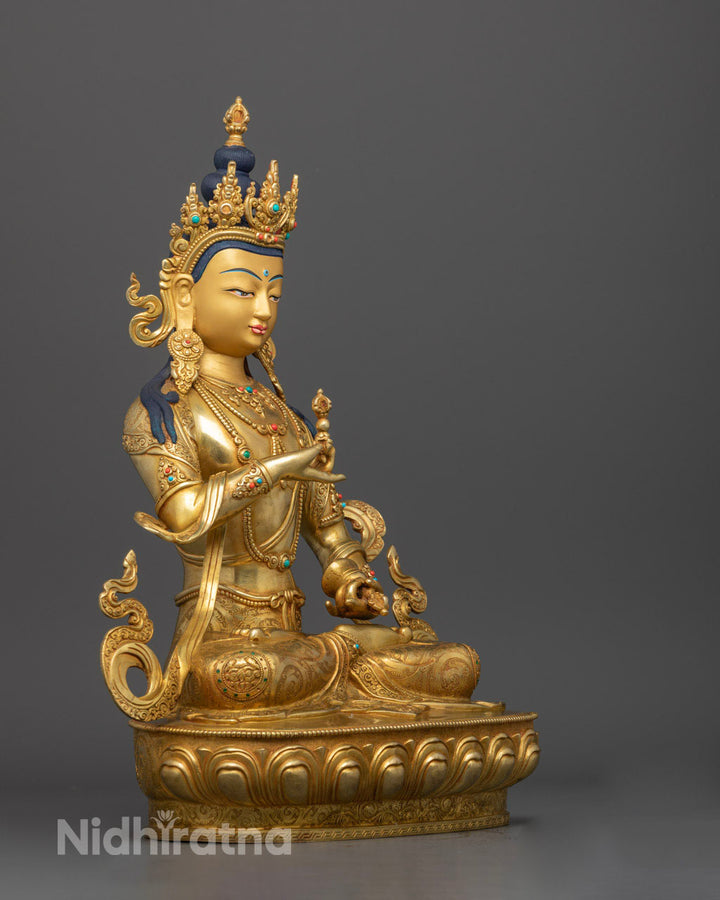 Meditation Deity Dorje Sempa Statue | Sacred Buddhist Shrine Decor