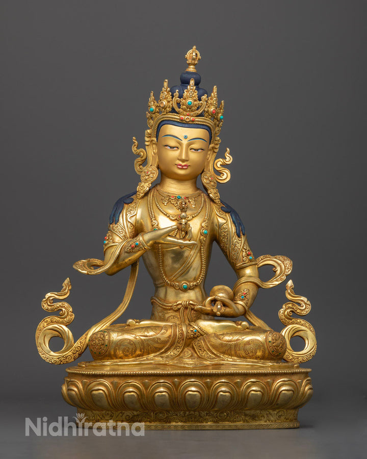 Meditation Deity Dorje Sempa Statue | Sacred Buddhist Shrine Decor