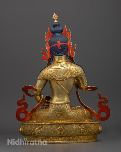 Meditation Deity Dorje Sempa Statue | Sacred Buddhist Shrine Decor