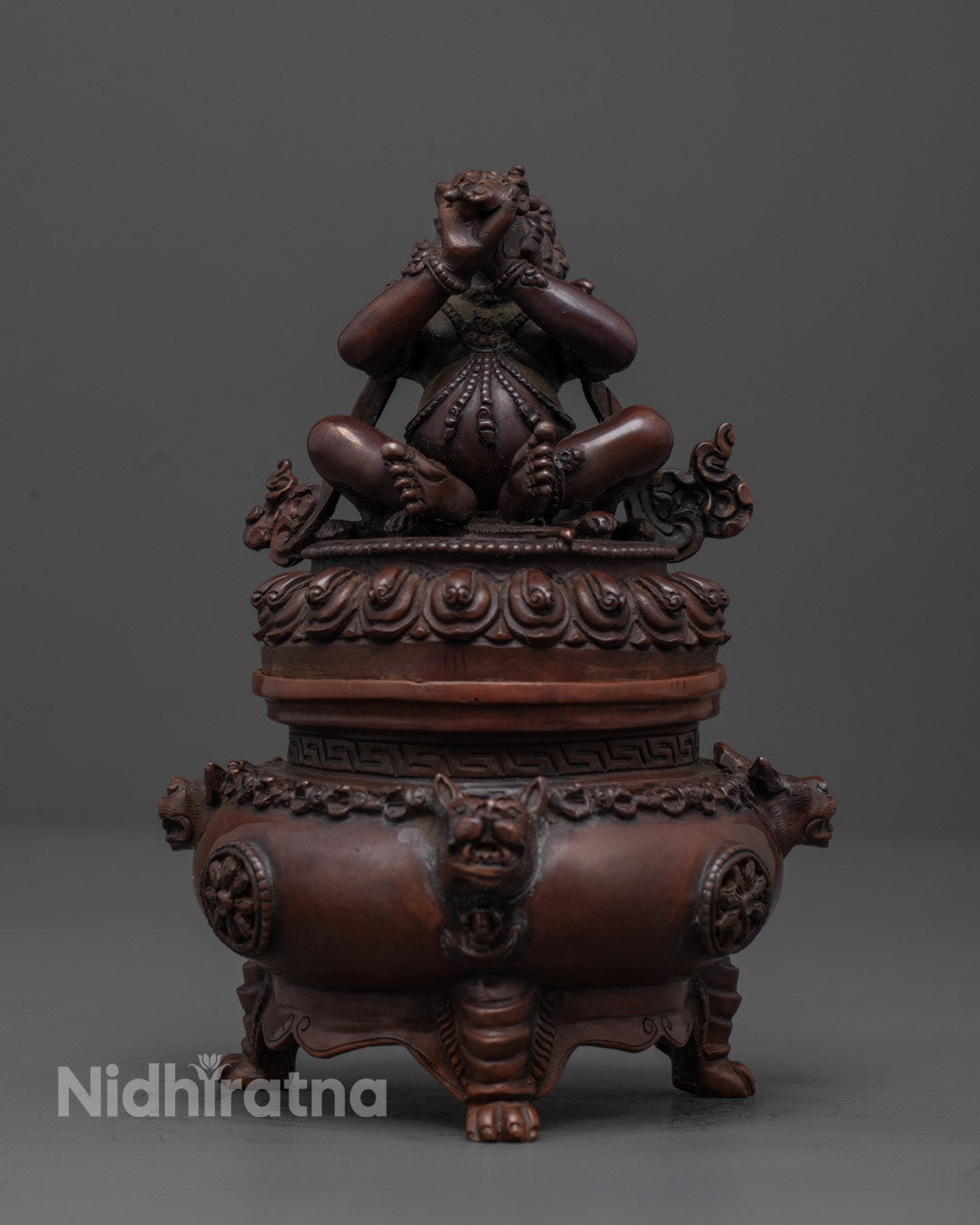 Dorje Kandro Statue | Tibetan Hand-Carved Goddess Sculpture