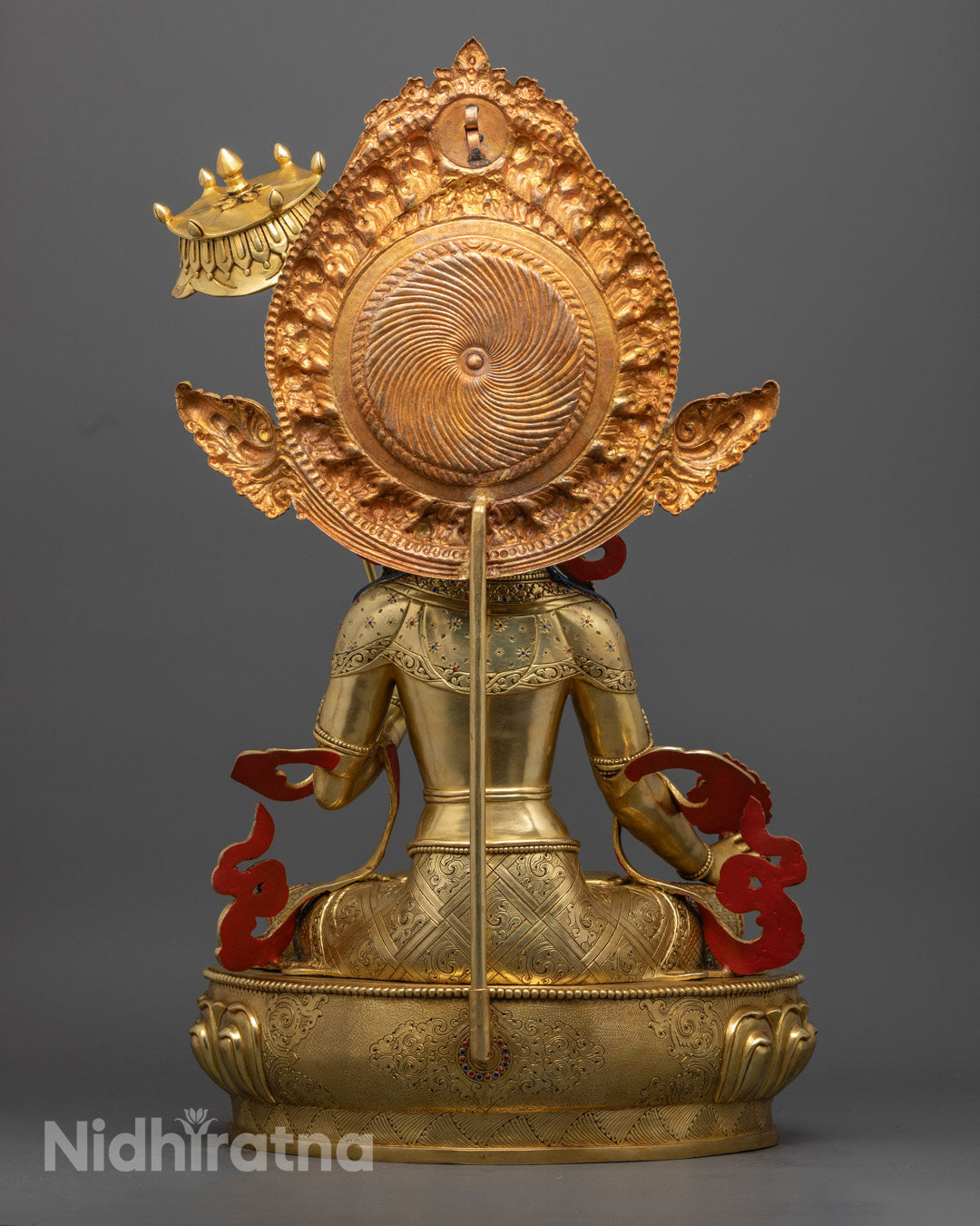 Dukar White Umbrella Statue | Tibetan Deity of Defense