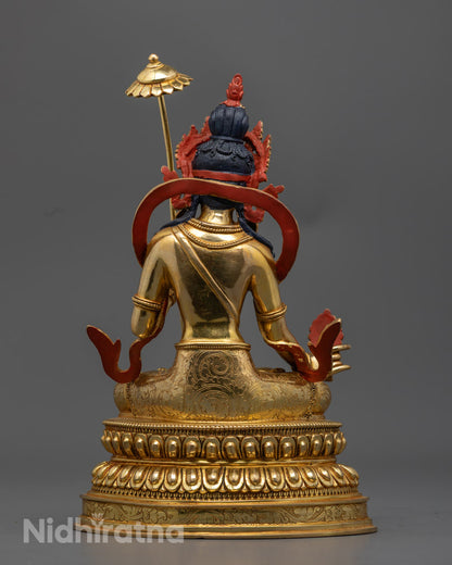 Handcrafted Dukar Statue | Tibetan Goddess of Wealth