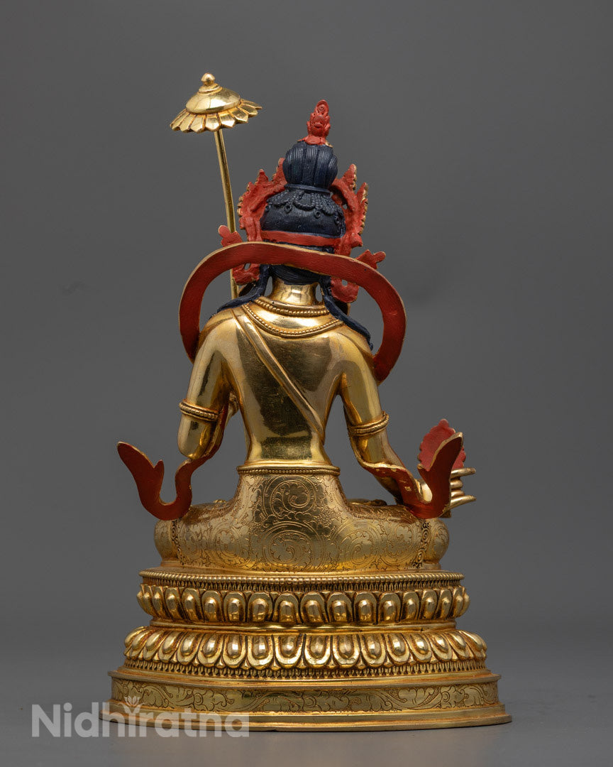 Handcrafted Dukar Statue | Tibetan Goddess of Wealth