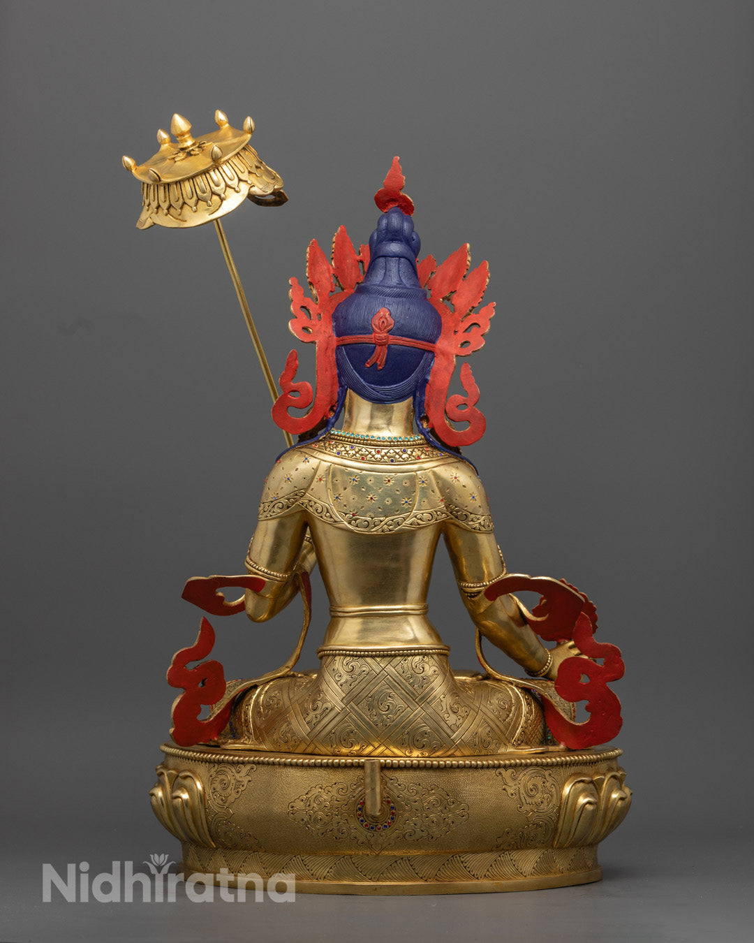 Dukar White Umbrella Statue | Tibetan Deity of Defense