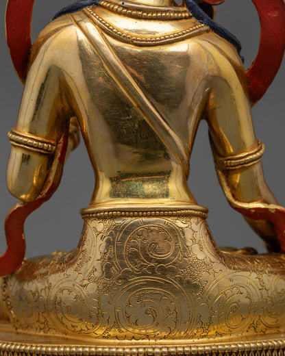 Handcrafted Dukar Statue | Tibetan Goddess of Wealth