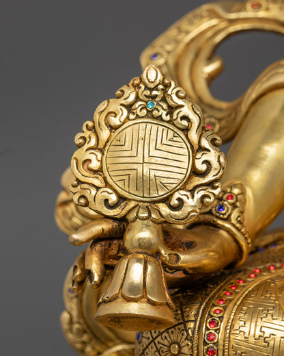 Dukar White Umbrella Statue | Tibetan Deity of Defense