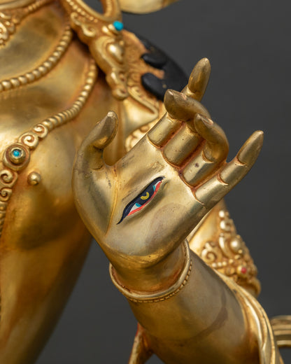 Grand Dukar Statue | White Umbrella Goddess for Spiritual Protection