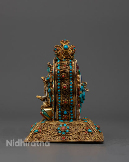 Sacred Ghau Box with Chenrezig