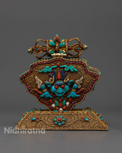 Sacred Ghau Box with Chenrezig