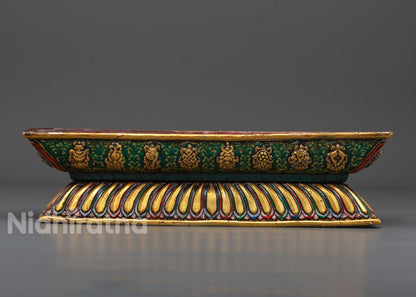 Tibetan Copper Incense Burner | Buddhist Ritual Item