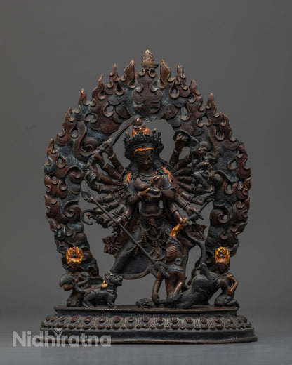 Durga Kali Mata Statue | Traditional Hindu Goddess