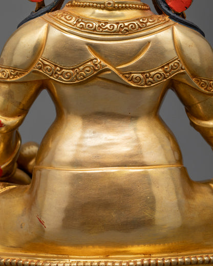 Handmade Dzambhala Statue for Wealth and Fortune