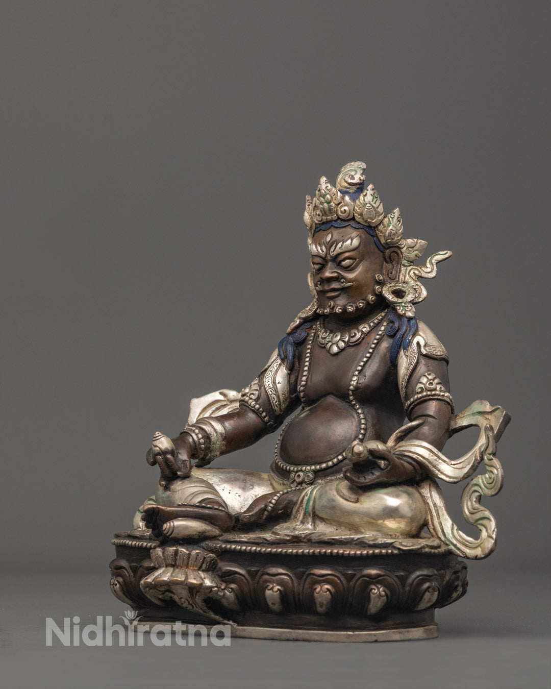 Dzambala Statue | Yellow Jambhala | Tibetan Wealth God
