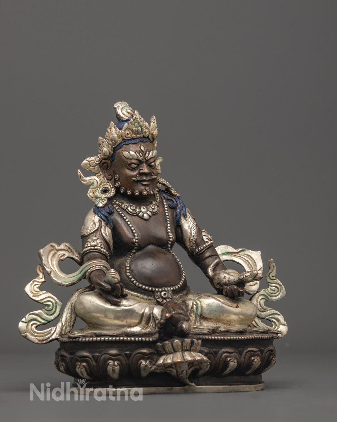 Dzambala Statue | Yellow Jambhala | Tibetan Wealth God