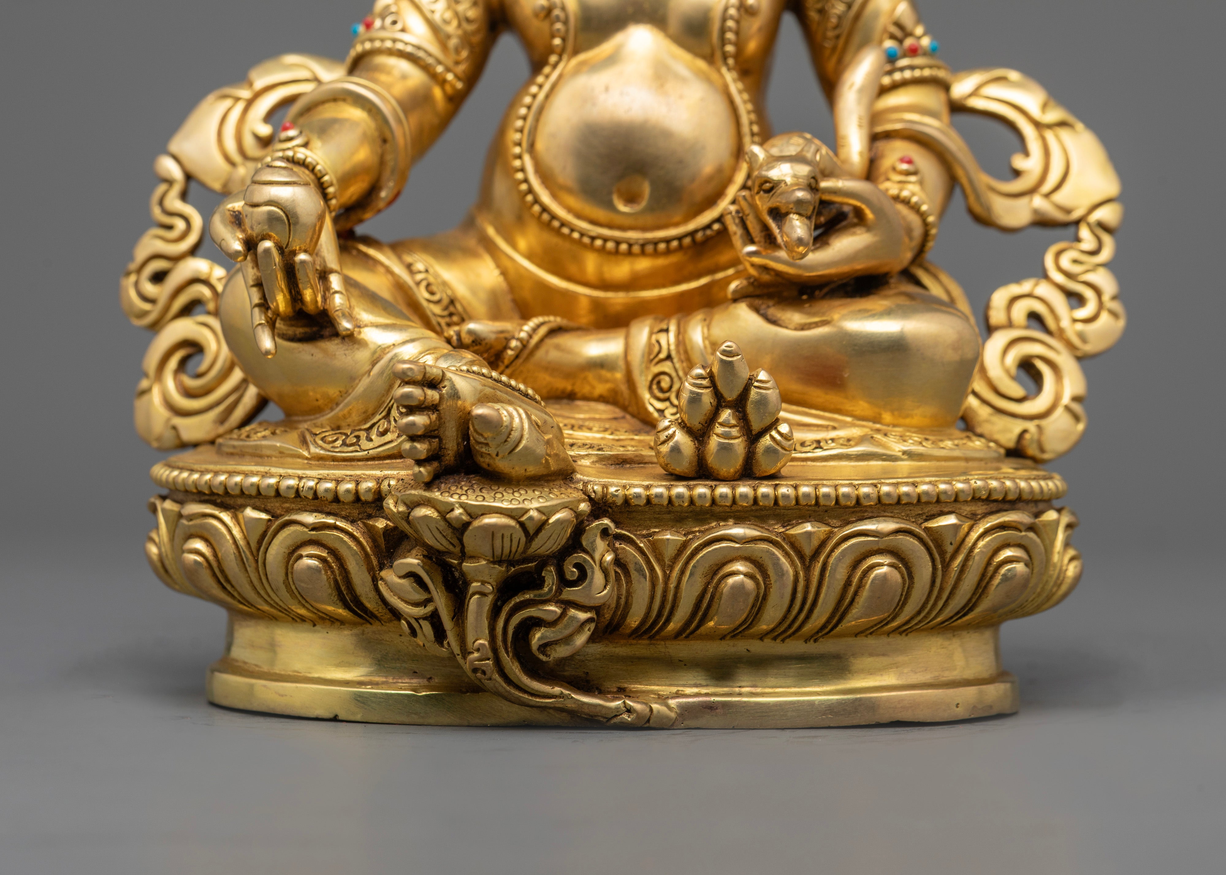 Tibetan Dzambhala Statue for Wealth & Protection