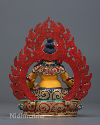 Handcrafted Dzambhala Statue | Deity Of Wealth