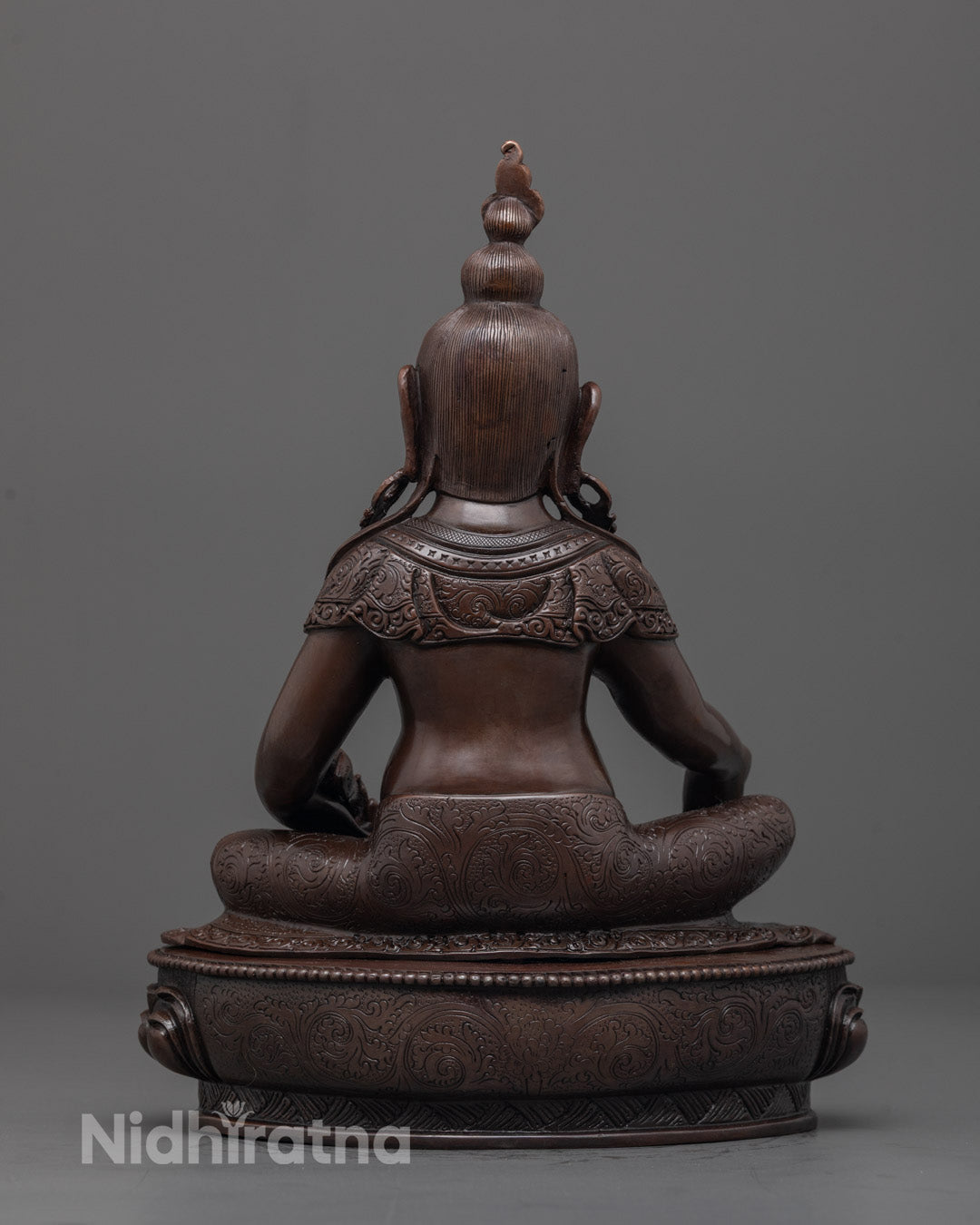 Oxidized Jambhala Statue | Wealth Deity