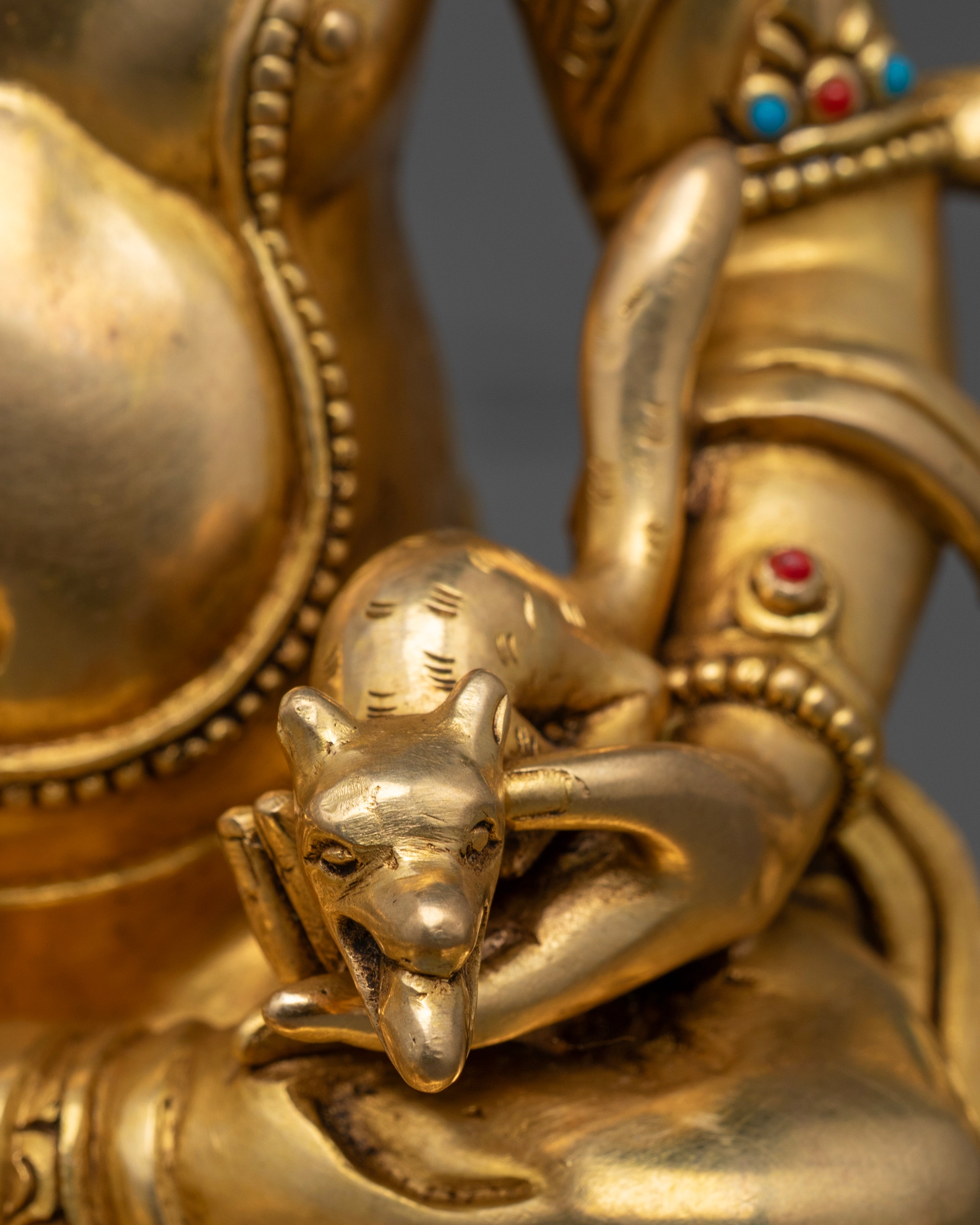 Tibetan Dzambhala Statue for Wealth & Protection