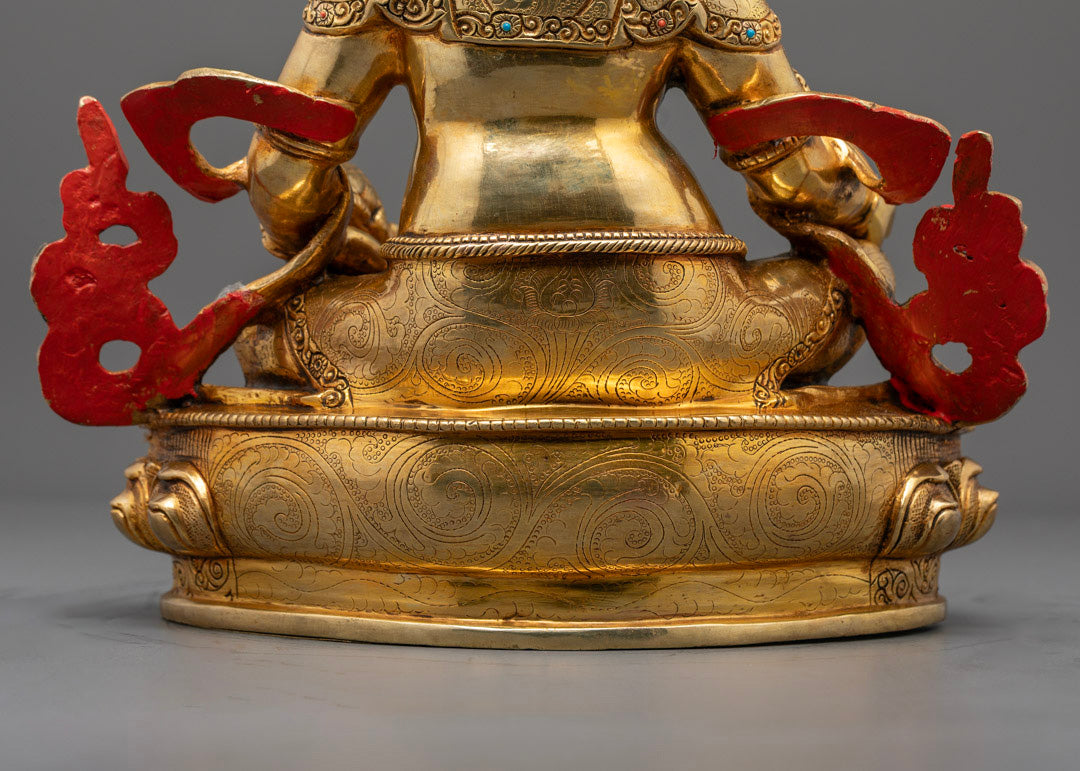 Tibetan Dzambala Statue | Handmade Buddhist Wealth God