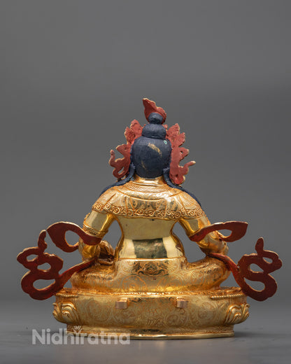 Himalayan Statue of Dzambhala | Tibetan Wealth Deity