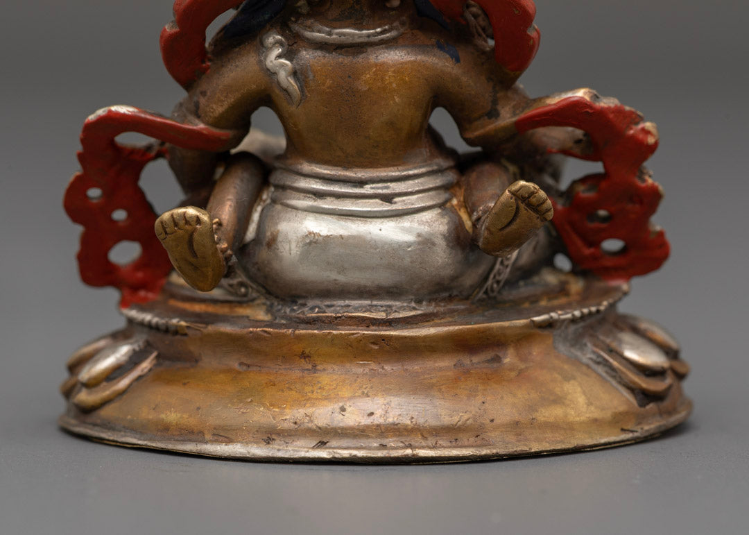Traditional Dzambhala with yab-yum Statue