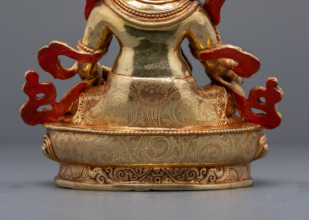 Nepalese Dzambhala Statue | God of Wealth in Buddhism
