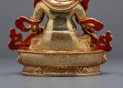Nepalese Dzambhala Statue | God of Wealth in Buddhism