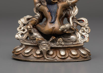 Traditional Dzambhala with yab-yum Statue