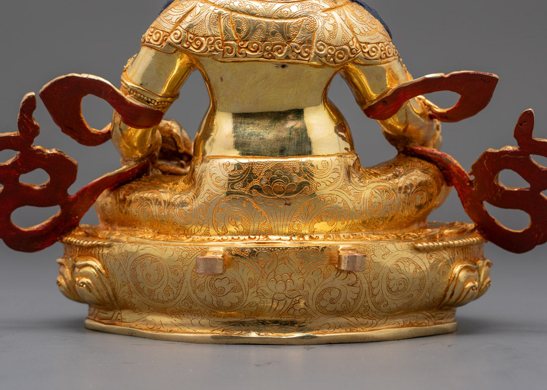 Himalayan Statue of Dzambhala | Tibetan Wealth Deity