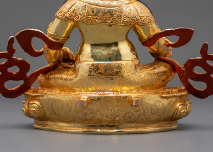 Himalayan Statue of Dzambhala | Tibetan Wealth Deity