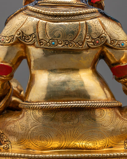 Tibetan Dzambala Statue | Handmade Buddhist Wealth God