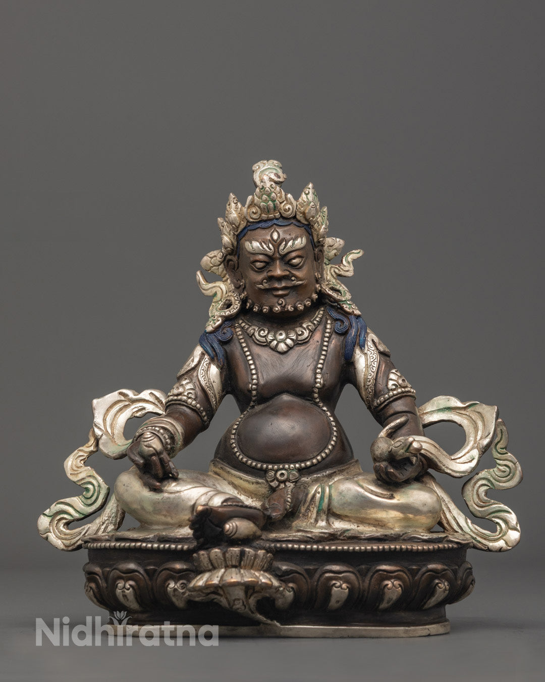 Dzambala Statue | Yellow Jambhala | Tibetan Wealth God