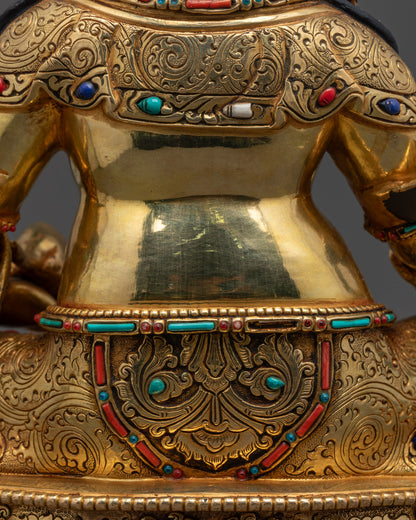 Dzambhala | Yellow Jambhala Wealth Statue