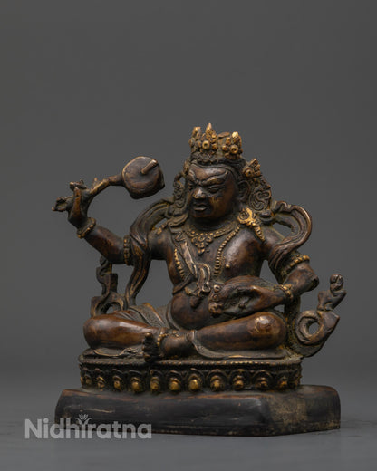 Tibetan Dzambhala Statue | Sacred Buddhist Idol for Money