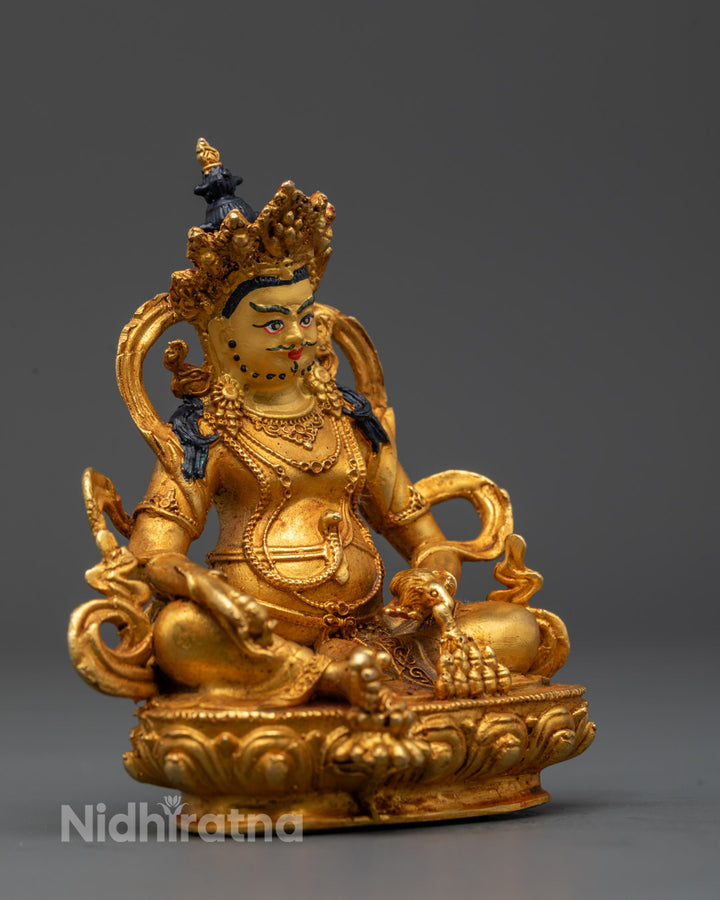 Tibetan Dzambhala Statue | Enhance Abundance