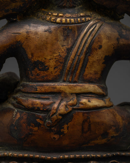 Tibetan Dzambhala Statue | Sacred Buddhist Idol for Money